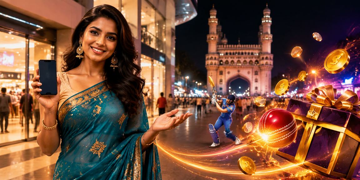 Players enjoying cricket betting responsibly at Hyderabad Charminar